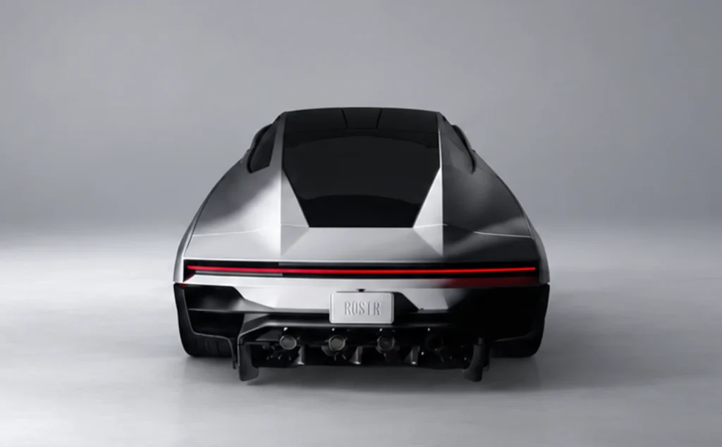 Tesla Roadster Back