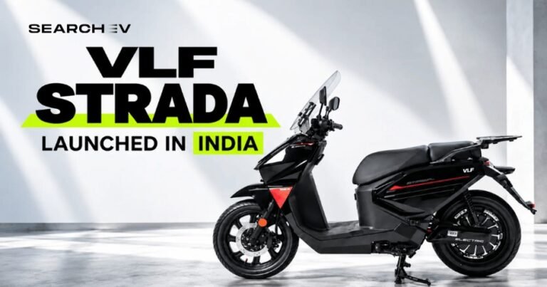 vlf strada electric scooter launched