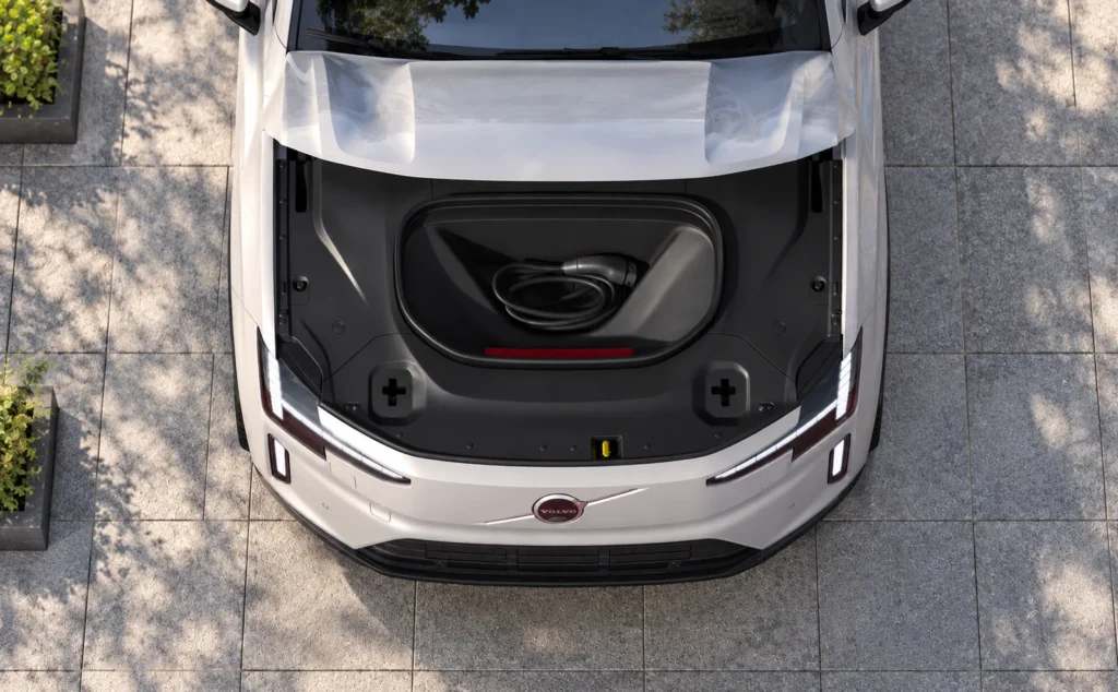 volvo es90 frunk