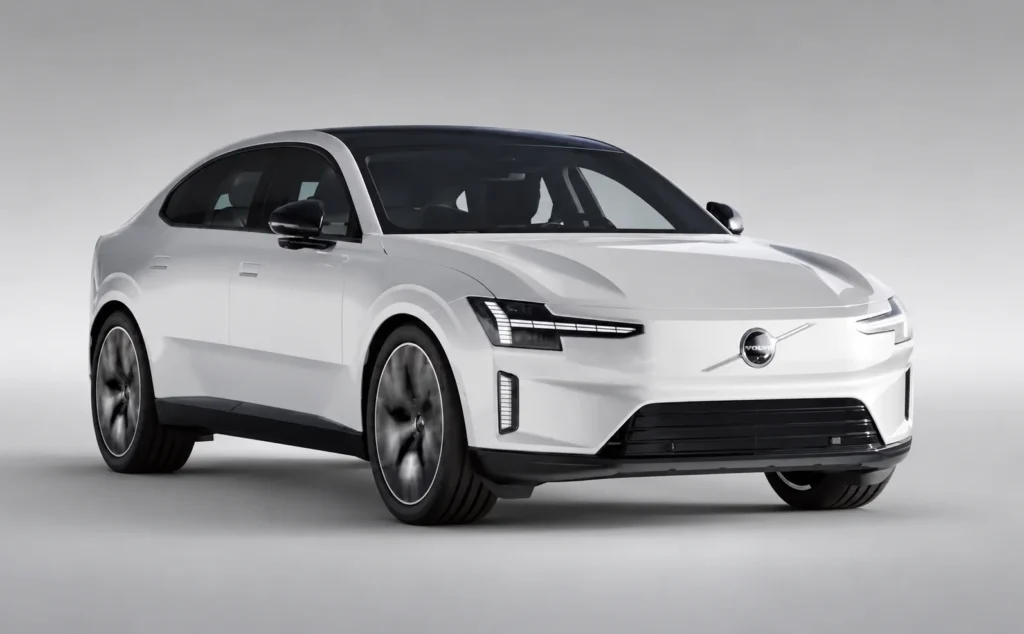 volvo es90 white